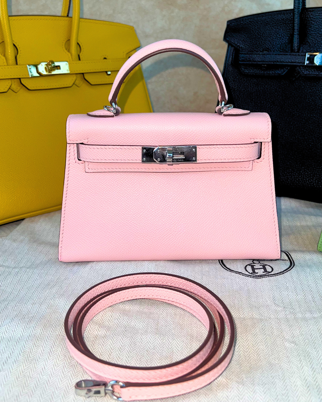 Mini Kelly Bag - top handle