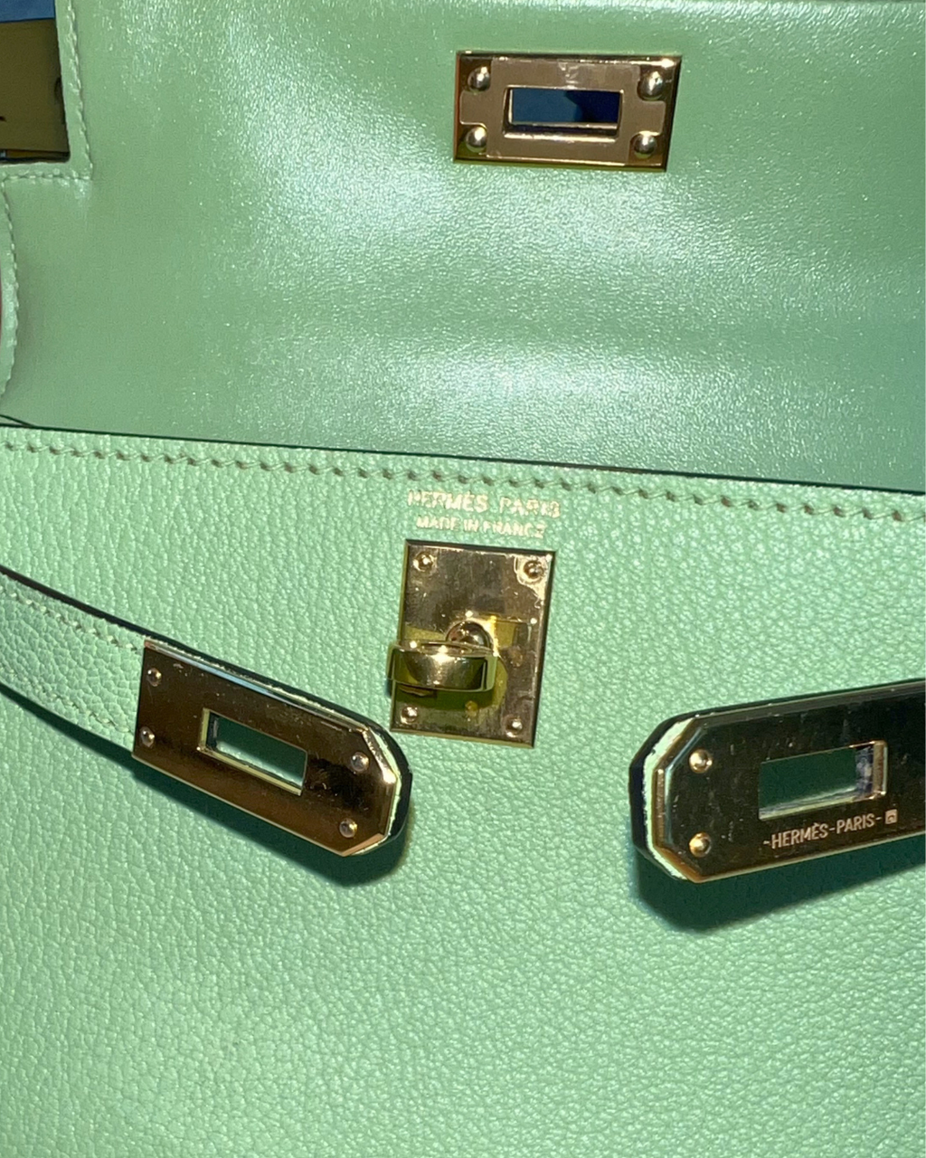 Mini Kelly Bag - top handle