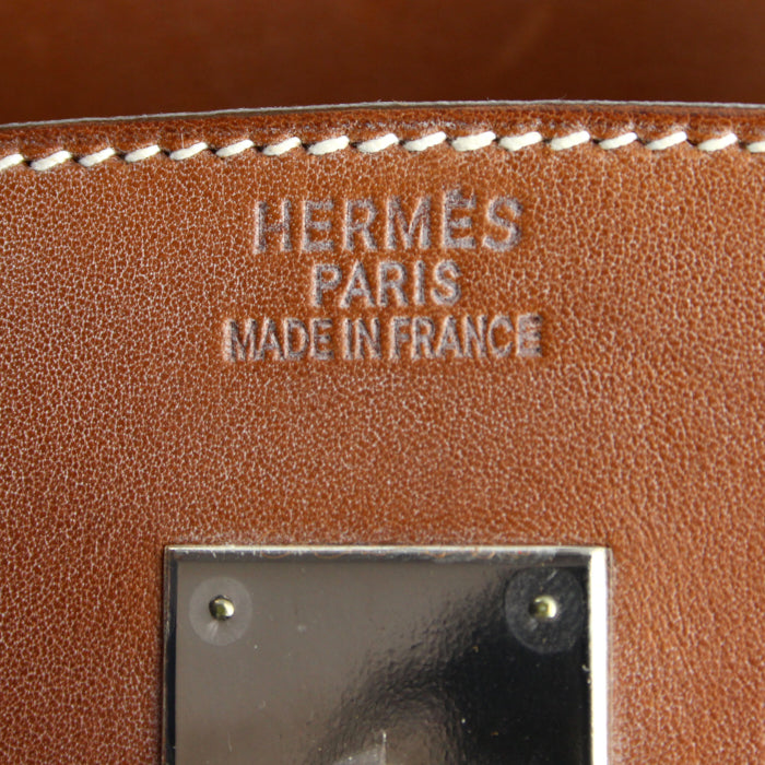 Hermès Birkin 30 – Toile Canvas & Barenia Leather