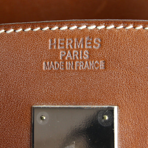 Hermès Birkin 30 – Toile Canvas & Barenia Leather