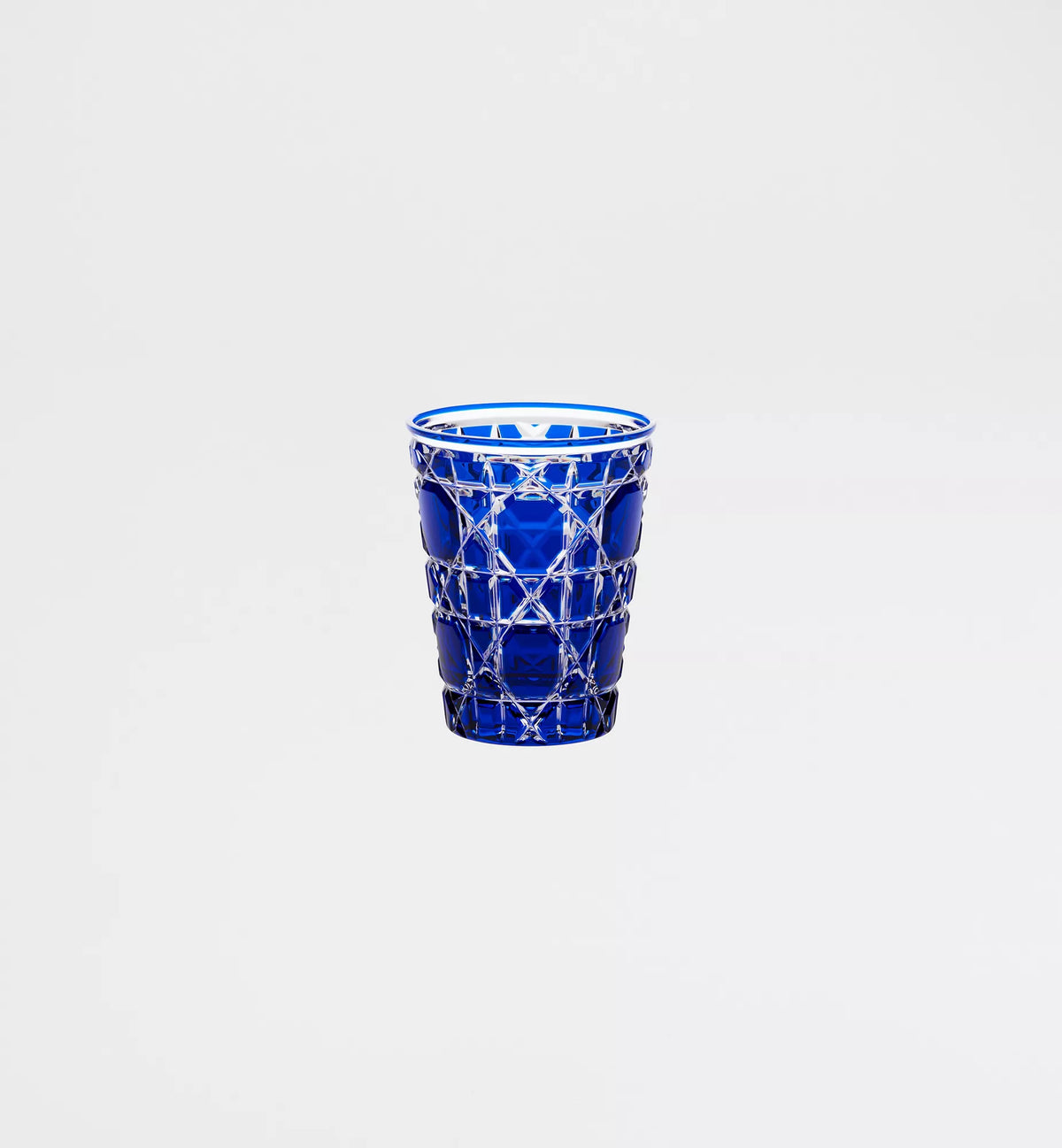 Dior Cristal Blue Cannage Water Glasses – Set of 2