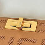 Fendi Peekaboo ISeeU Medium - Brown FF Interlaced Leather
