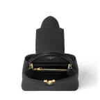 Louis Vuitton Capucines MM - Black Taurillon Leather with Infinity Chain