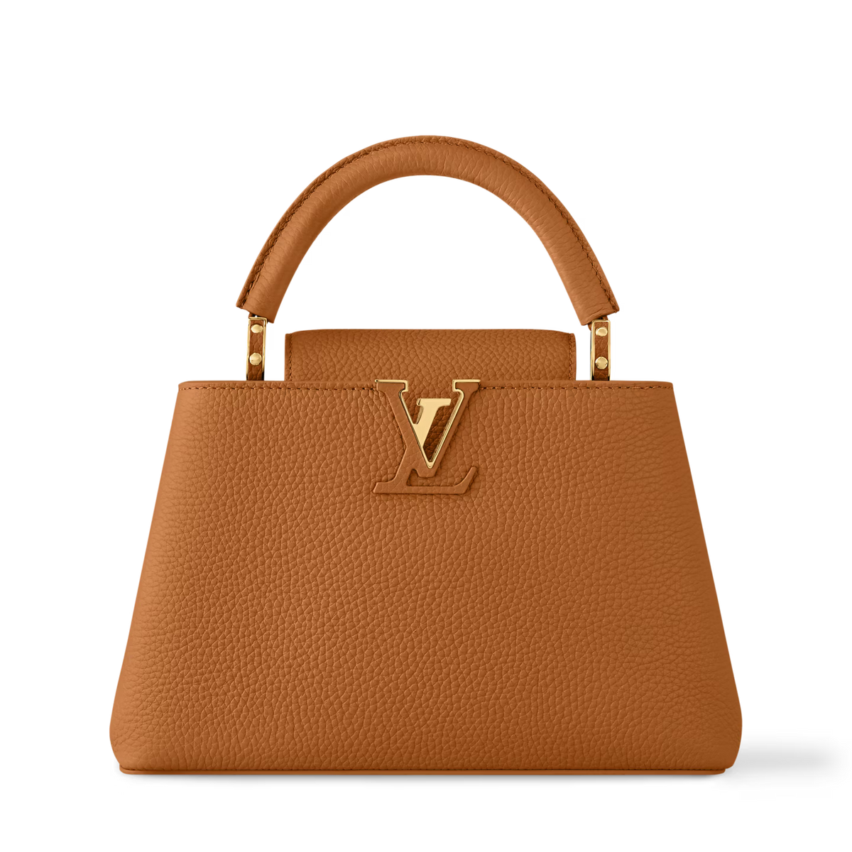 Louis Vuitton Capucines MM - Black Taurillon Leather with Infinity Chain