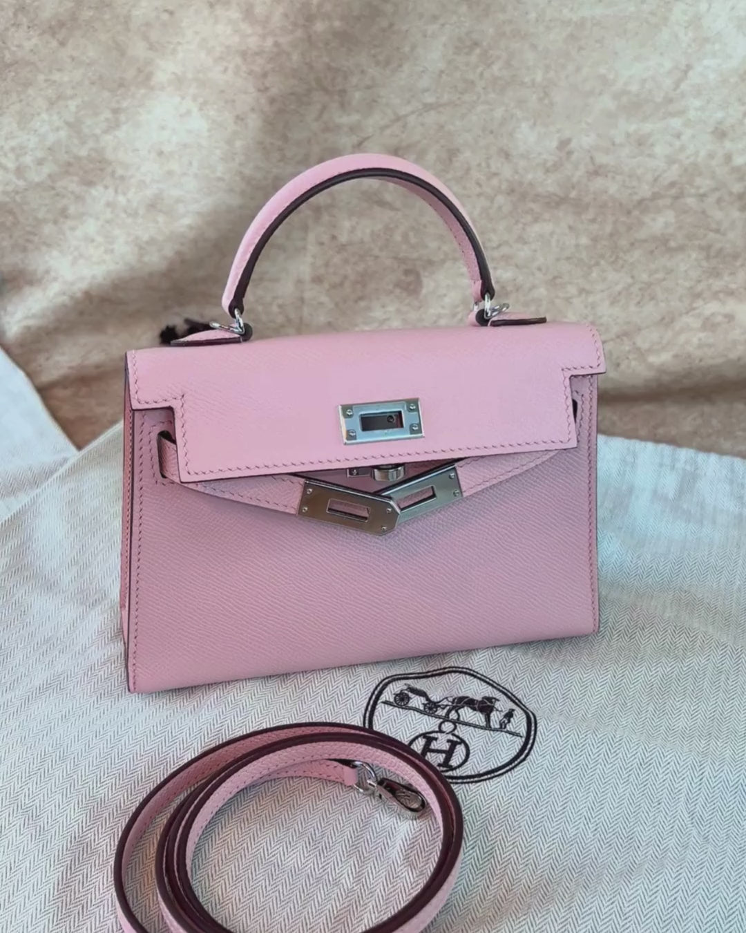 Mini Kelly Bag - top handle